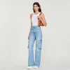 Outlet Cargo Jeans Women Jeans