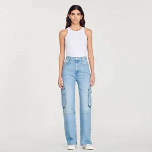 Outlet Cargo Jeans Women Jeans