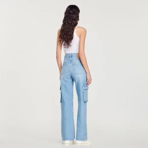 Outlet Cargo Jeans Women Jeans