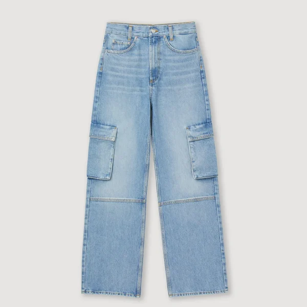 Outlet Cargo Jeans Women Jeans