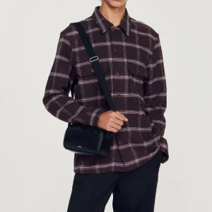 Sale Check Overshirt Men Shirts