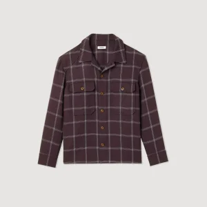 Sale Check Overshirt Men Shirts