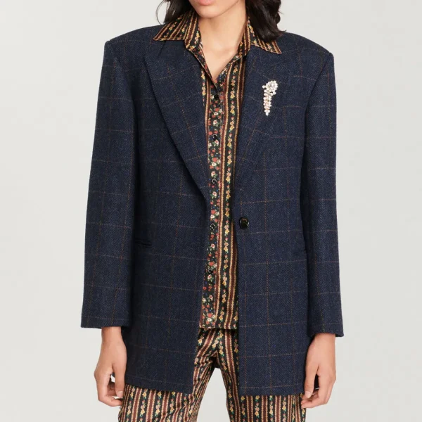 Best Checked Tailored Jacket Women Jackets & Blazers