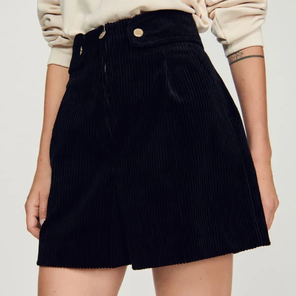 Outlet Corduroy Shorts Women Pants & Shorts