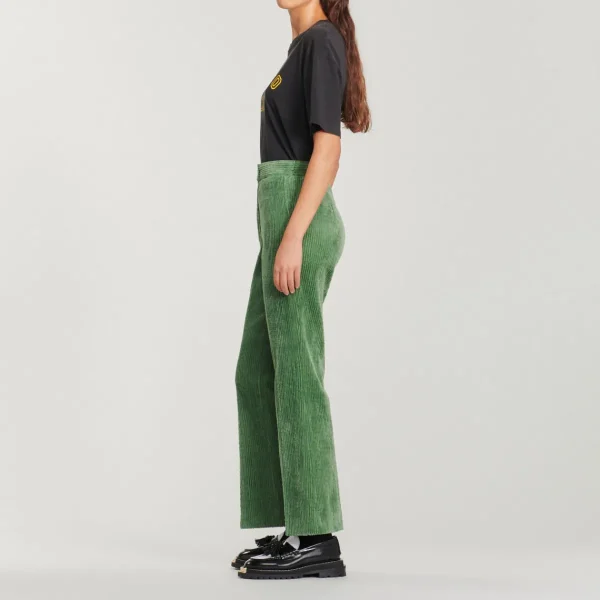 Discount Corduroy Straight-Leg Pants Women Pants & Shorts