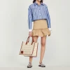 Cheap Cropped Striped Shirt Women Tops & Shirts