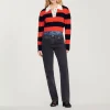 Fashion Cropped Two-Tone Sweater Women Sweaters & Cardigans