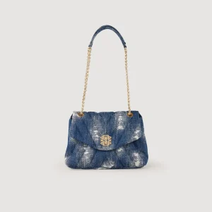 Fashion Distressed Denim Mila Bag Women Pouches & Handbags