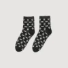 Cheap Double S Jacquard Socks Women Socks