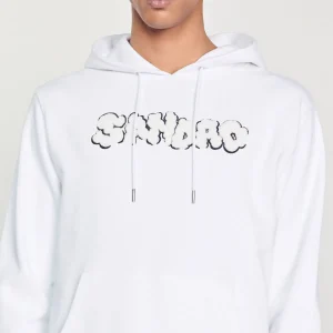 New Embroidered Sandro Hoodie Men Sweatshirts