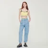 Store Faded Denim Jeans Women Jeans