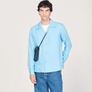 Shop Floaty Shirt With Spread Collar Men Shirts