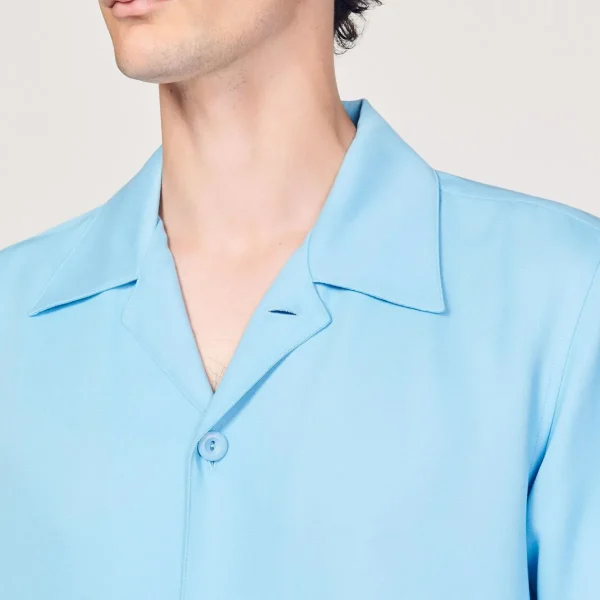 Shop Floaty Shirt With Spread Collar Men Shirts