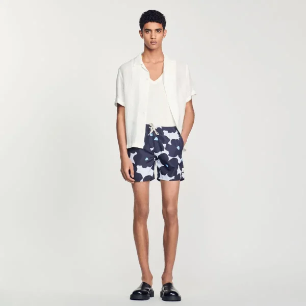 Hot Floral Swim Shorts Men Pants & Shorts