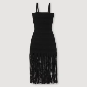 Fashion Fringed Bustier Dress Women Dresses