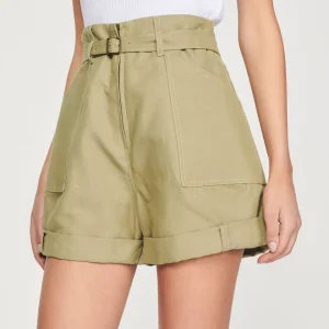 Cheap High-Waisted Shorts Women Matching Sets