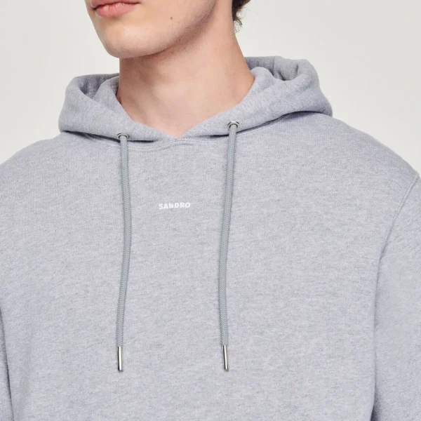 Shop Hoodie Sweatshirt With Logo Embroidery Men Sweatshirts