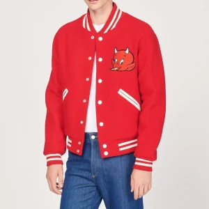 Discount Hot Stuff Wool Cloth Varsity Jacket Men Jackets