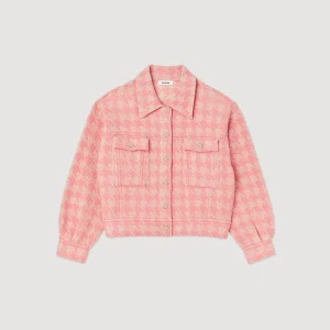 Store Houndstooth Jacket Women Jackets & Blazers