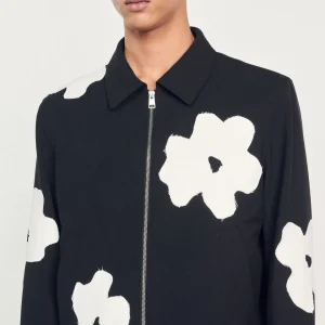 Discount Jacket With Flower Motifs Men Jackets