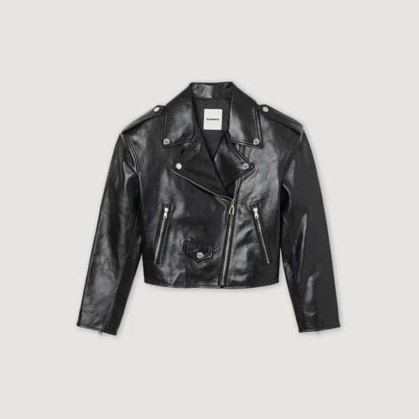 Discount Leather Jacket Women Jackets & Blazers