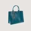 Best Leather Tote Bag With Chain Jewellery Women Tote Bags