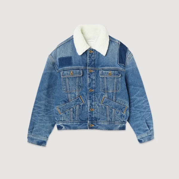 Cheap Lined Denim Jacket Women Jackets & Blazers