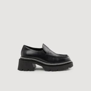 Store Loafers With Thick Notched Soles Women Loafers