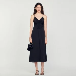 Best Long Dress With Narrow Straps Women Dresses