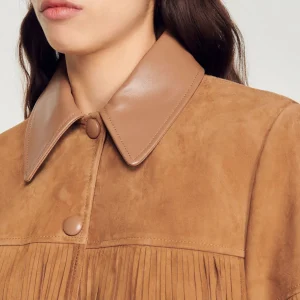 Hot Long Fringed Leather Jacket Women Jackets & Blazers