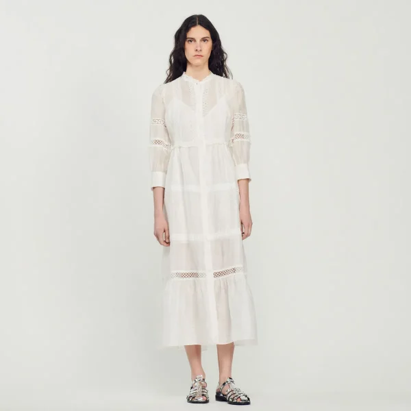 Online Long Lace Dress Women Dresses