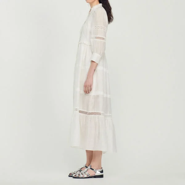 Online Long Lace Dress Women Dresses
