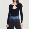 Outlet Long-Sleeved Bodysuit Women Sweaters & Cardigans