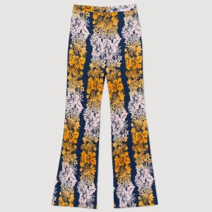 Clearance Loose-Fit Hawaii Print Pants Women Pants & Shorts