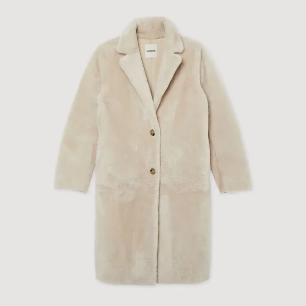 Online Mid-Length Sheepskin Coat Women Coats