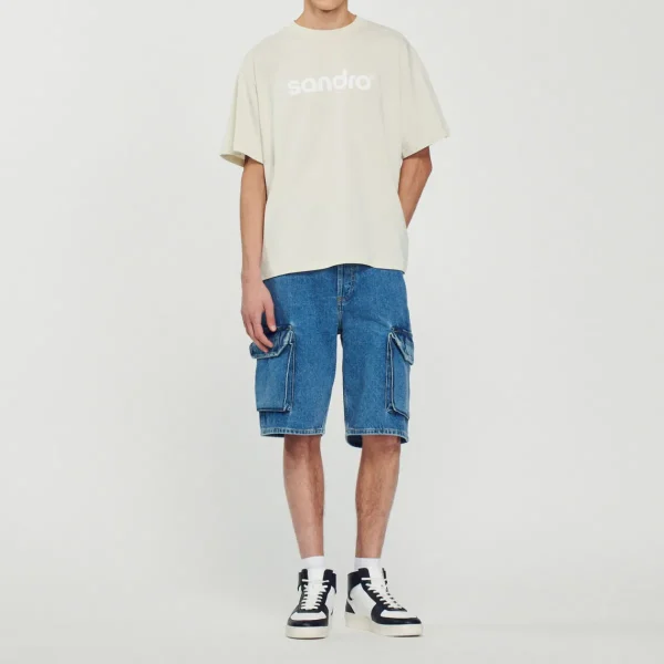 Best Sale Oversized Logo T-Shirt Men T-Shirts & Polos