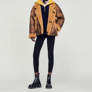 Cheap Oversized Sheepskin Coat Women Coats