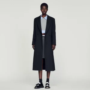 Outlet Oversized Straight-Cut Coat Women Coats