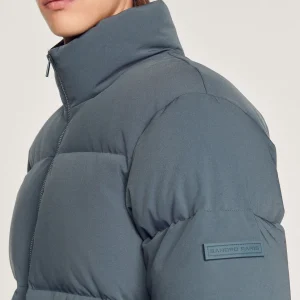 Fashion Oversized Technical Fabric Padded Jacket Men Coats