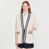 Sale Pointelle Knit Coatigan Women Sweaters & Cardigans