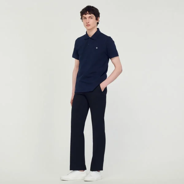 Cheap Polo Shirt With Square Cross Patch Men T-Shirts & Polos