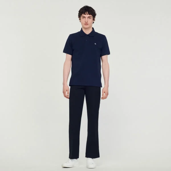 Cheap Polo Shirt With Square Cross Patch Men T-Shirts & Polos