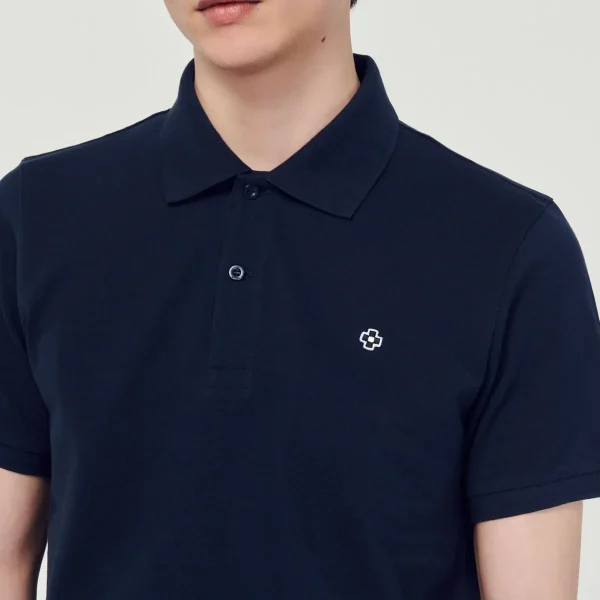 Cheap Polo Shirt With Square Cross Patch Men T-Shirts & Polos