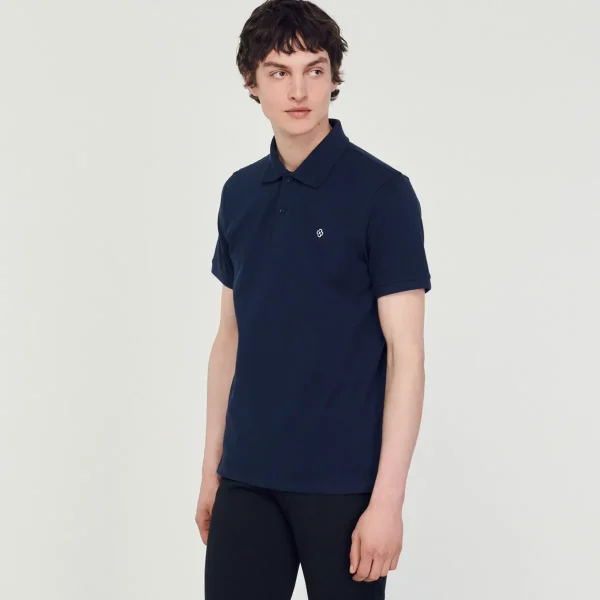 Cheap Polo Shirt With Square Cross Patch Men T-Shirts & Polos