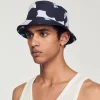 Clearance Printed Floral Hat Men Hats