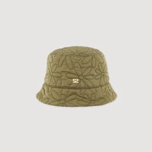 Fashion Quilted Daisy Bucket Hat Women Hats