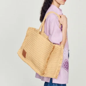 Cheap Raffia Kasbah Tote Bag Women Tote Bags