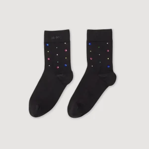 Hot Rhinestone Socks Women Socks