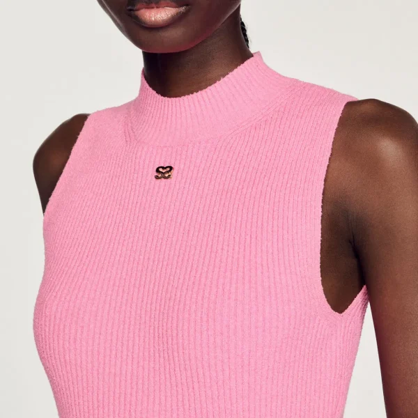 Sale Ribbed Cropped Sweater Women Sweaters & Cardigans