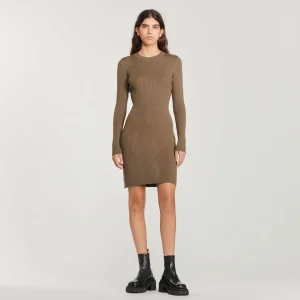 Best Ribbed Knit Dress Women Dresses